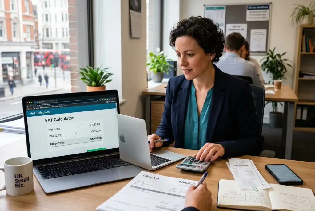 Business VAT Calculator for UK sales and purchases