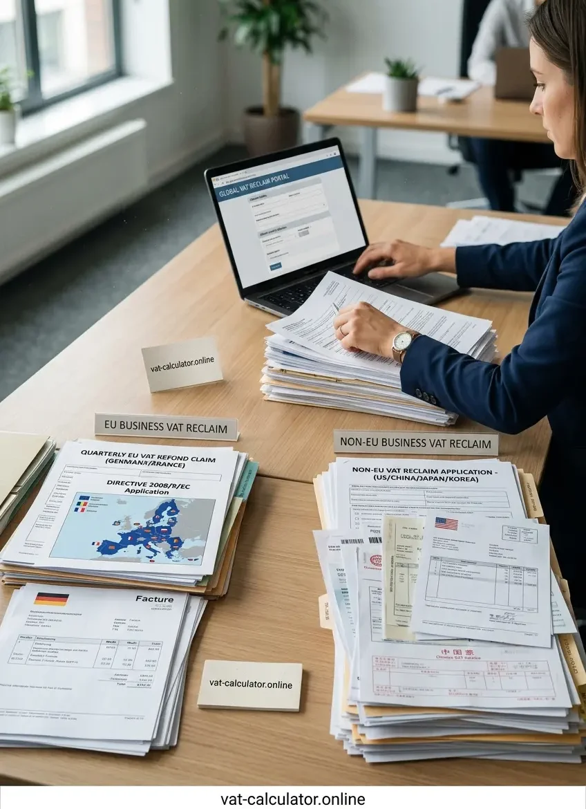 EU and non-EU business VAT reclaim procedures comparison