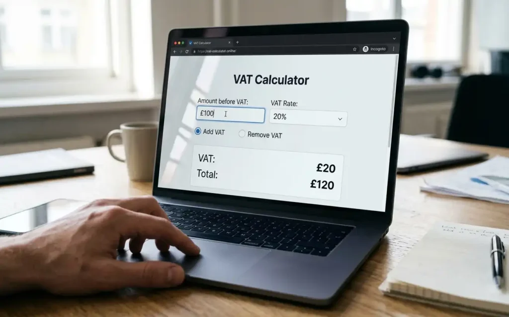 How to use a VAT calculator to add or remove VAT