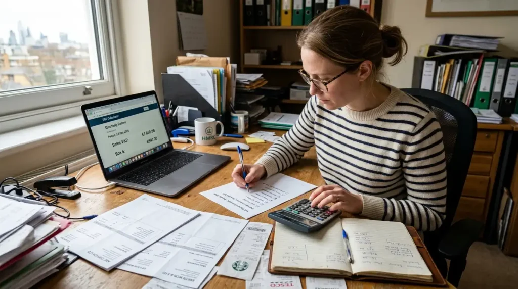 VAT Return figures checklist including sales purchases invoices and adjustments